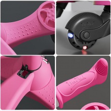 漂移扭扭车儿童1-3-6岁万向轮静音溜溜车防侧翻童车妞妞车摇摆车【折叠款静音可漂移】