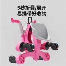 漂移扭扭车儿童1-3-6岁万向轮静音溜溜车防侧翻童车妞妞车摇摆车【折叠款静音可漂移】