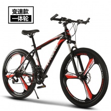26寸山地车碟刹21速变速车学生自行车赛车成人山地车减震