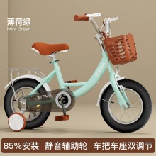 英伦复古儿童自行车女孩男孩2-3-4-5-7-9岁童车厂家12-18寸车