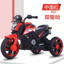 儿童电动摩托车男孩充电三轮车女宝宝可坐人小孩玩具车遥控电瓶车