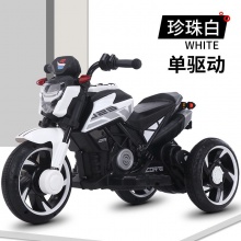 儿童电动摩托车男孩充电三轮车女宝宝可坐人小孩玩具车遥控电瓶车