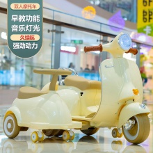 儿童电动摩托车侉子三轮车宝宝遥控电瓶车男孩女可坐人小孩玩具车