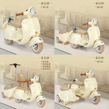 儿童电动摩托车侉子三轮车宝宝遥控电瓶车男孩女可坐人小孩玩具车