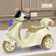 儿童电动摩托车可坐双人三轮车遥控充电玩具车男女孩宝宝电瓶童车
