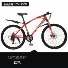 26寸双碟刹宽胎越野变速车自行车成人山地车雪地车沙滩车厂家供应