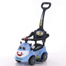 宝宝学步车滑行助步车带推把儿童玩具车四轮手推扭扭车溜溜车