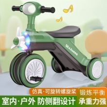 儿童三轮车脚踏车室内外骑行轻便男女宝自行车1-3-6岁防侧翻
