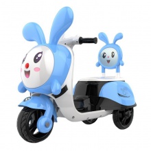 儿童电动摩托车三轮车男女孩宝宝电瓶车小孩可坐人充电双驱玩具车