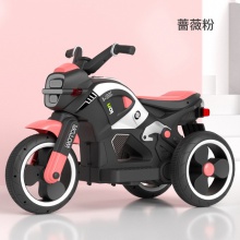 新款儿童电动摩托车三轮车男女宝宝可坐遥控电瓶车玩具车