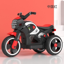 新款儿童电动摩托车三轮车男女宝宝可坐遥控电瓶车玩具车