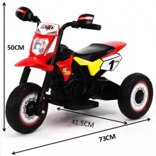 新款儿童电动摩托车2-3-4岁男女宝宝小孩可坐人电瓶车充电玩具车