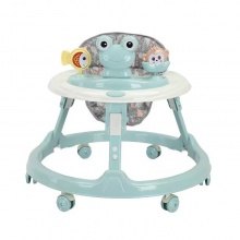 多功能可调时尚防侧翻学步车/带玩具餐盘的高品质家庭学步车