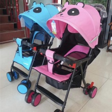 婴儿推车可折叠摇马婴儿车夏季轻便可躺可坐婴幼儿手推车