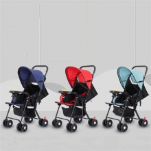 婴儿推车可坐可躺手推折叠婴儿车儿童宽敞车便携宝宝轻便