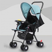 婴儿推车可坐可躺手推折叠婴儿车儿童宽敞车便携宝宝轻便