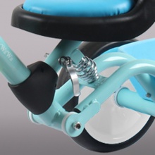 避震儿童三轮车1-5岁减震脚踏车简易小孩婴儿男女单座三轮车