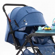 可坐可躺婴儿车儿童宽敞车便携宝宝轻便婴儿推车手推折叠