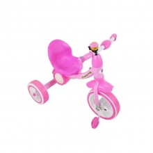 钢简单婴儿三轮车与LED灯单座三轮车儿童三轮自行车