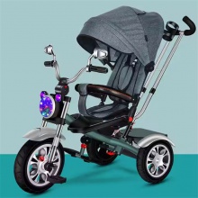 新骑在玩具风格的三轮车与音乐和LED灯的儿童/婴儿三轮车