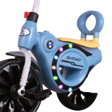 音乐灯光儿童三轮车1-5岁三轮脚踏车简易小孩男女异形三轮车