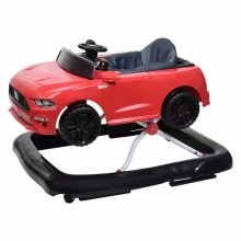 6/7-18个月防侧翻音乐婴儿滑行车三合一学步车可折叠