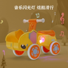 新款儿童四轮滑行车带音乐灯光小孩溜溜车宝宝助步车1-6岁的宝宝