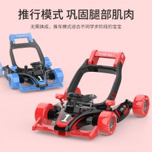 婴儿学步车 防O型腿宝宝助步车 益智灯光音乐三合一学步车