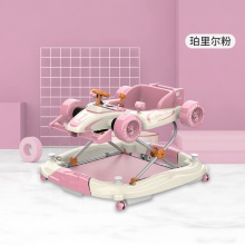 婴儿学步车 防O型腿宝宝助步车 益智灯光音乐三合一学步车