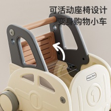 儿童超市购物车 多功能玩具收纳车 宝宝推行车小孩溜溜滑行车