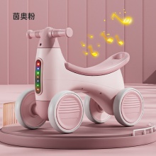 儿童平衡车1一3岁玩具婴儿男女小孩四轮溜溜学步滑步车宝宝滑行车