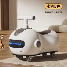 花生车扭扭车溜溜儿童1-3岁婴儿宝宝一周岁礼男女防侧翻音乐灯光