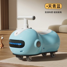 花生车扭扭车溜溜儿童1-3岁婴儿宝宝一周岁礼男女防侧翻音乐灯光