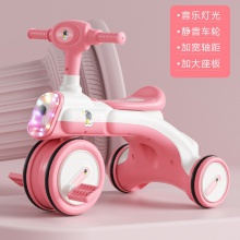新款手推车儿童三轮车2-5岁男孩女孩可脚蹬宝宝平衡车学步溜溜车