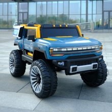 儿童电动车四轮越野汽车可坐人婴儿四驱带遥控童车男女小孩玩具车