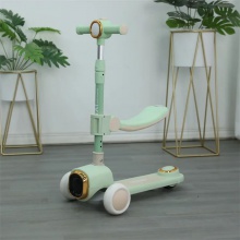 儿童玩具带灯自平衡电动滑板车库存脚踏滑板车儿童幼儿踢滑板车