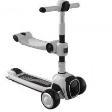 滑板车儿童溜溜车折叠宽体悍马闪光轮音乐跑马灯1-12岁踏板溜溜车