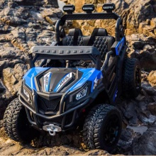 儿童电动汽车加大四轮越野车4驱动男宝宝玩具汽车可坐双人带遥控