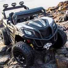 儿童电动汽车加大四轮越野车4驱动男宝宝玩具汽车可坐双人带遥控