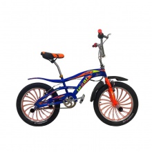 成人bmx自行车赛车车架20英寸自由式街道自行车 带合金轮圈强叉彩色波耳