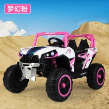 新款儿童电动车四轮越野车双坐遥控男女小孩充电玩具童车汽车