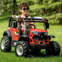 新款儿童玩具儿童拖拉机电动车四轮汽车男女宝宝小孩玩具车可坐人