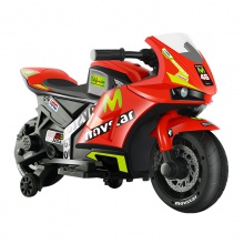 男童电动摩托车带辅轮 8岁以上电瓶车 带灯语音儿童电动摩托车