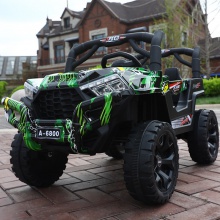 童车可坐可骑四轮越野遥控车 1-6岁充电宝宝玩具车 儿童电动汽车