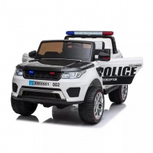 新款酷炫电动警察12v越野车 带遥控器 适合大孩子乘坐汽车玩具