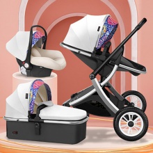 高景观婴儿推车可坐可躺轻便折叠双向减震新生儿童宝宝手推车BB车