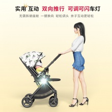 定制贴牌加工婴儿推车可坐可躺高景观减震轻便折叠双向宝宝推车