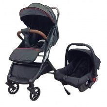 轻便新生婴儿推车折叠可躺可坐简易车载提篮式安全座椅四三合一体