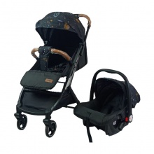 轻便新生婴儿推车折叠可躺可坐简易车载提篮式安全座椅四三合一体