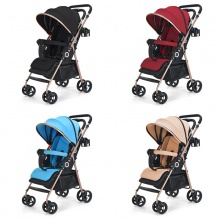 双向婴儿推车可坐可躺便携式婴儿车宝宝轻便折叠旅行童车